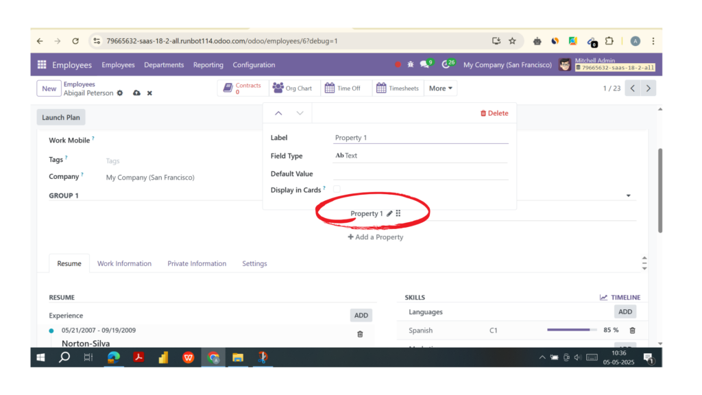 Renaming fields in Odoo