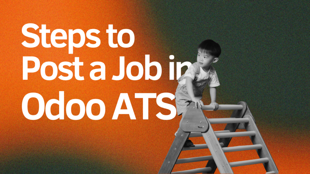 Steps to Post a Job in Odoo ATS