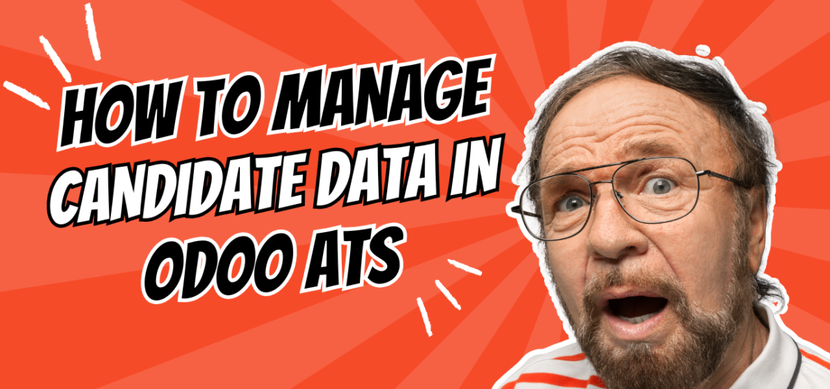 How to Manage Candidate Data in Odoo ATS